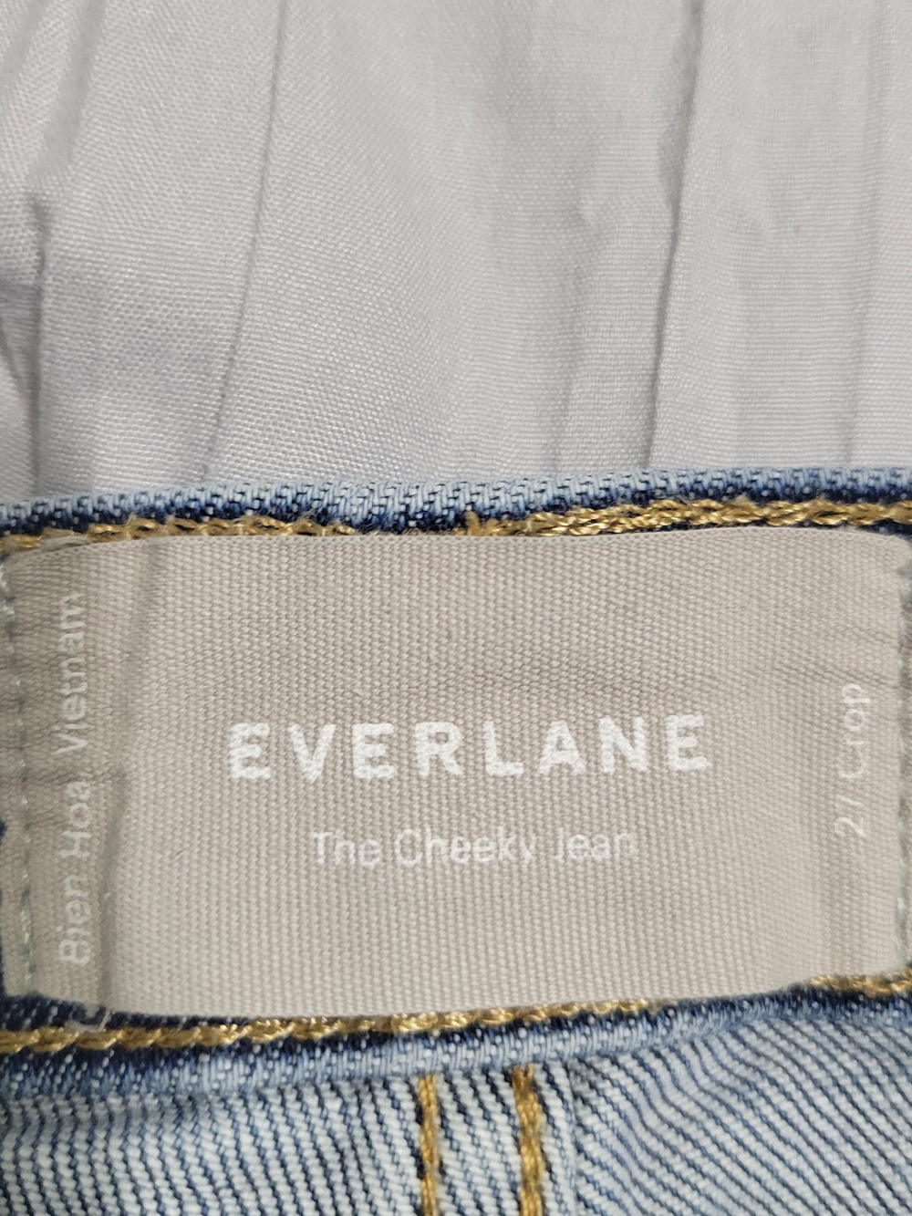 Everlane Light Blue Cropped Ankle Jeans - Picture 2 of 4